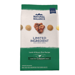 Natural Balance Limited Ingredient Lamb & Brown Rice Recipe Dry Dog Food